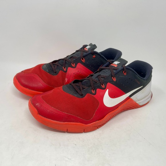 Nike Metcon 2 Sneakers Men's Sz 12 University Red 7,0,9:J.8.7 - Picture 6 of 13